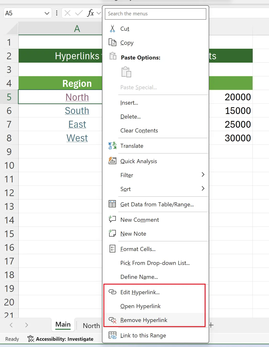 Modify Cell Hyperlink