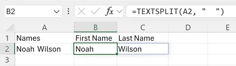 Introduction to the TEXTSPLIT Function