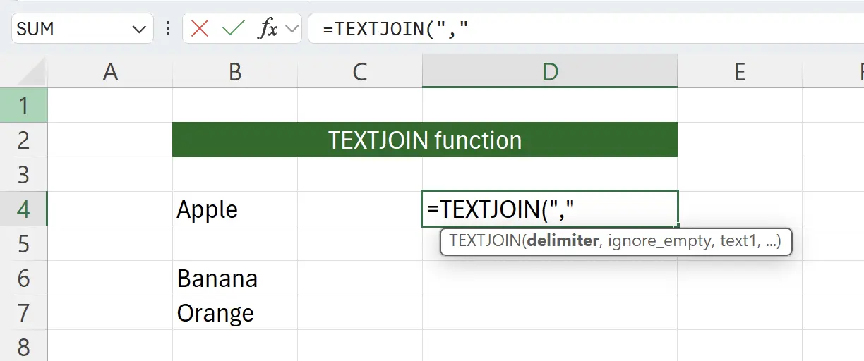 Connecting with a Comma $$_,_$$