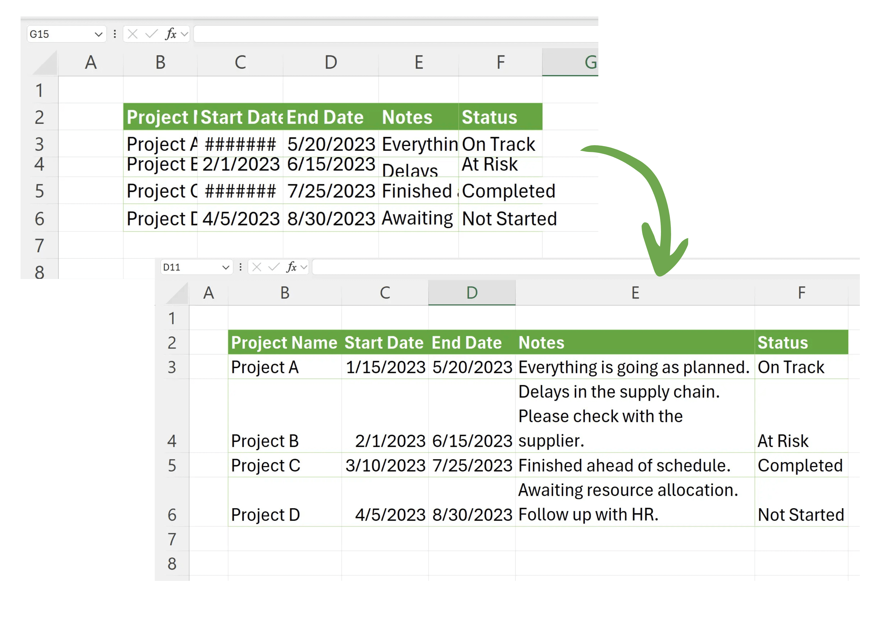 Avoid Manual Adjustments